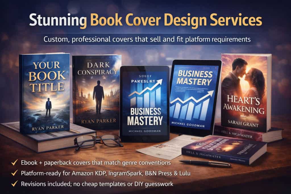 book cover design services