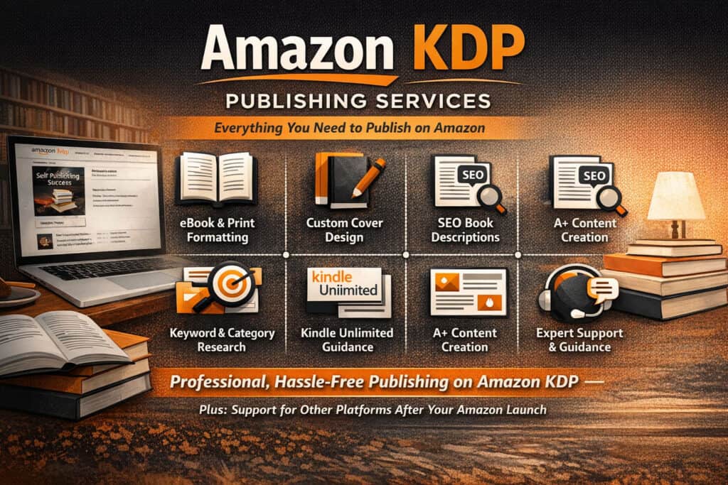 amazon kdp publishing services